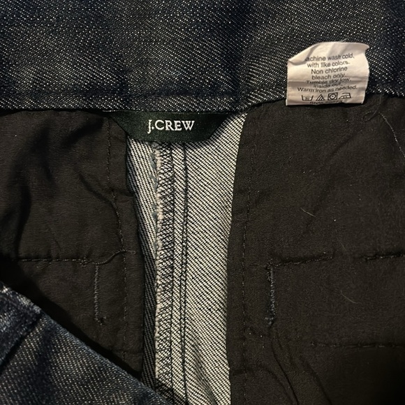 J Crew city fit wide leg jeans Size 4 tall - Picture 8 of 9